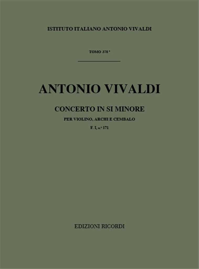 Concerto in Si Minore (B minor) Rv 388